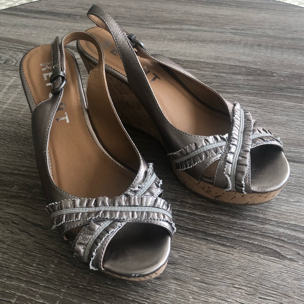 Cute wedge heels size 8